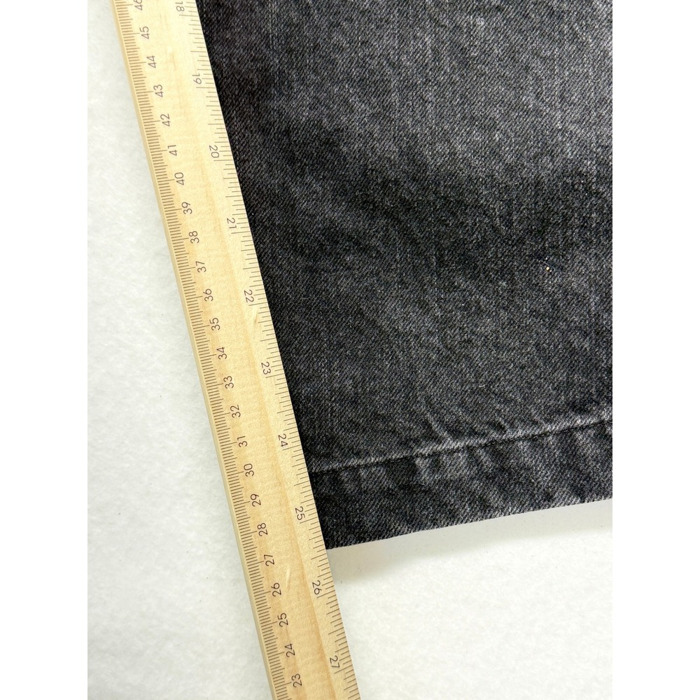 Ilana Kohn Coverall Jumpsuit Ink Washed Black Stretch Denim Made in USA 2 XS - Picture 6 of 8
